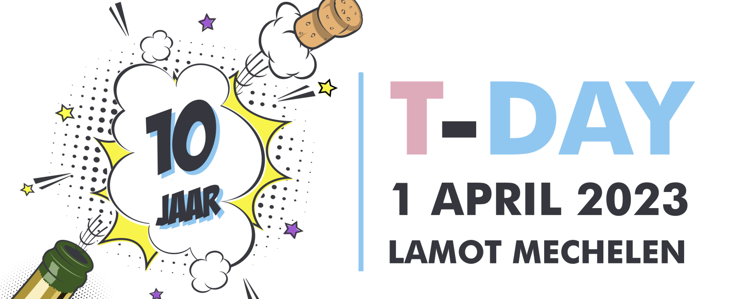 10 jaar T-Day op 1 april in Mechelen