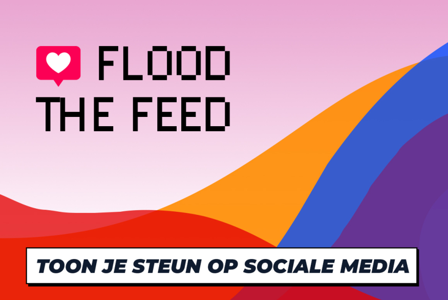 Flood The Feed - Toon je steun on sociale media.