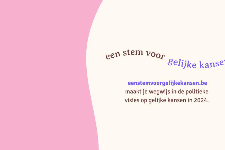 eenstemvoorgelijkekansen eenstemvoorgelijkekansen.be maakt je wegwijs in de politieke visies op gelijke kansen in 2024.