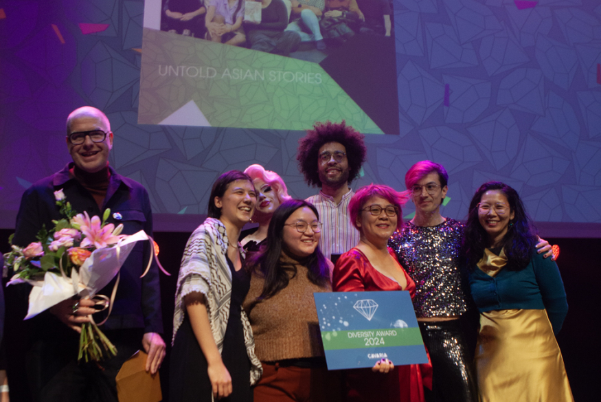 Untold Asian Stories Winnaars op podium