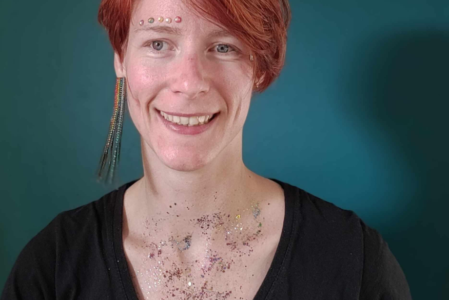 Beeld van de workshopgever Marijke