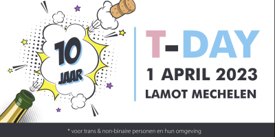 10 jaar T-Day op 1 april in Mechelen