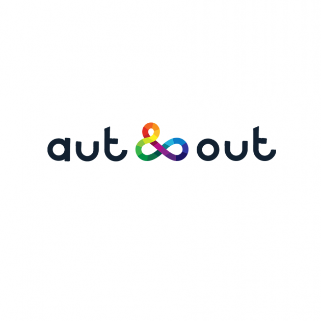 logo aut & out
